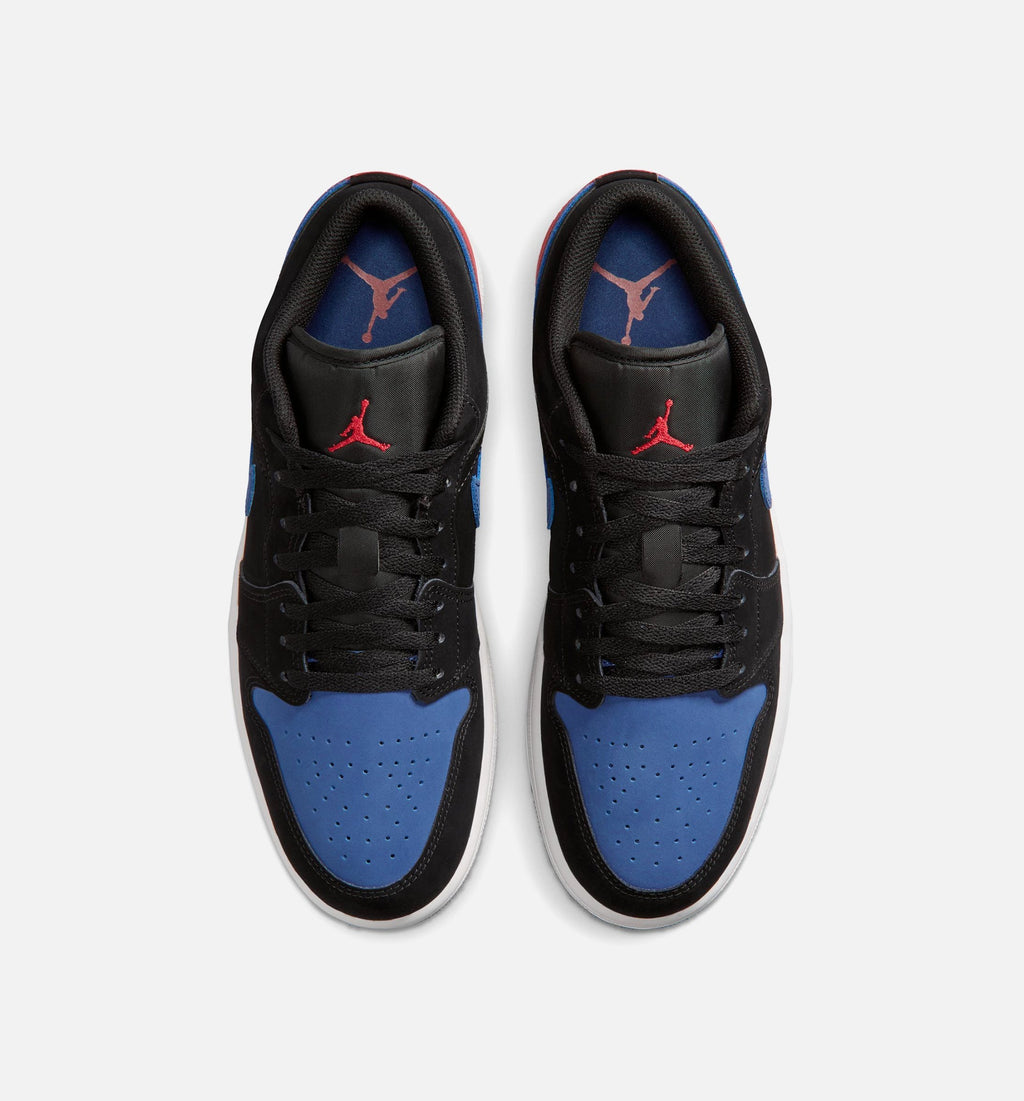 Air Jordan 1 Low “Black/True Blue” Men's Lifestyle Shoes