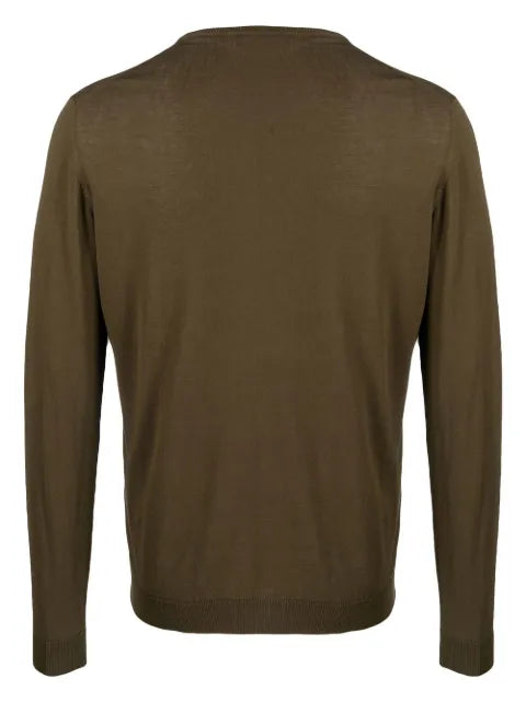 Roberto Collina crew-neck long-sleeve jumper