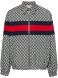 Gucci GG-print cotton bomber jacket