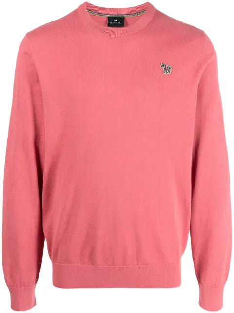 PS Paul Smith logo-embroidered cotton sweatshirt