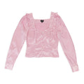 JACQUARD PINK BUTTON-UP