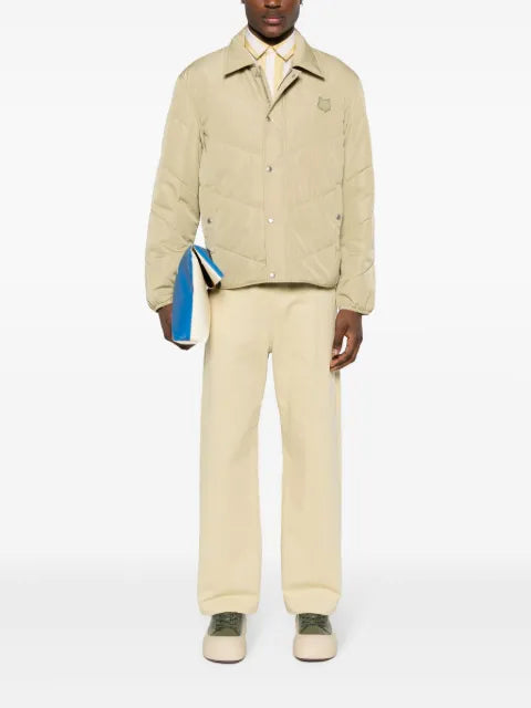 Maison Kitsuné Bold Fox Head quilted jacket