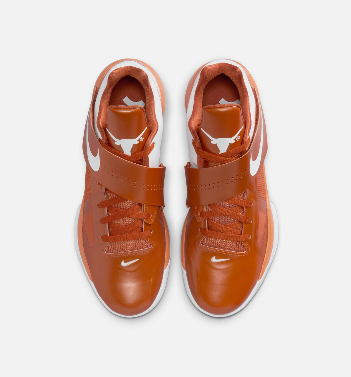 Zoom KD 4 Texas Longhorns Men's Lifestyle Shoes - Desert Orange/White