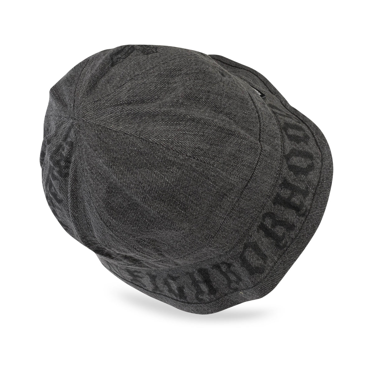 FADE DENIM BALL BLACK HAT