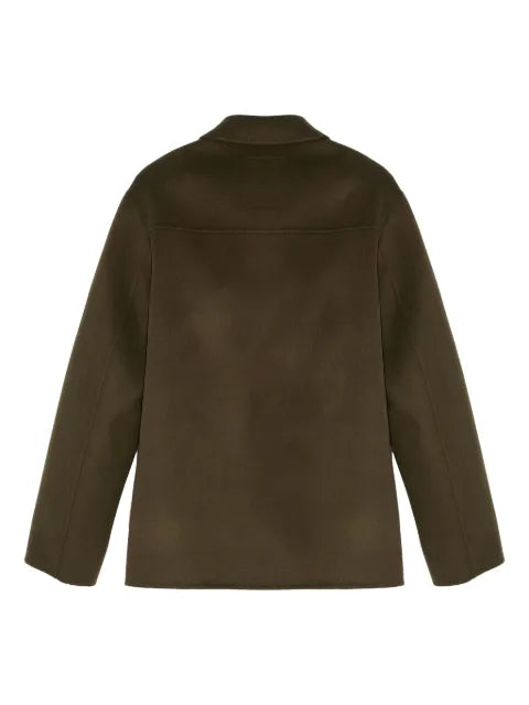 Yves Salomon chest-pocket shirt jacket