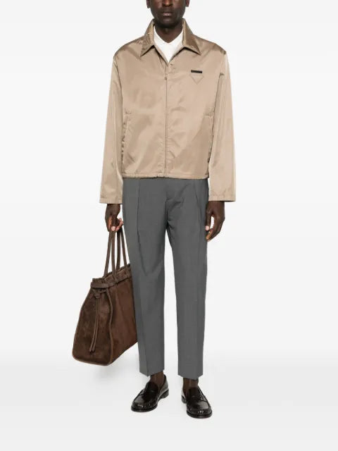 Prada Re-Nylon blouson zipper jacket