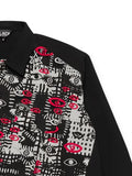 Black Comme Des Garçons x Filip Pagowski printed jacket