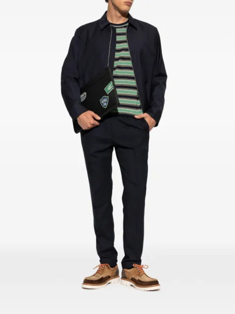 PS Paul Smith striped-pattern wool sweater
