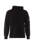 C.P. Company Lens-detail knitted hoodie