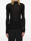 Rick Owens ribbed-knit high-neck sweater