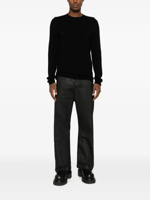 Thom Krom exposed-seam crew-neck sweater