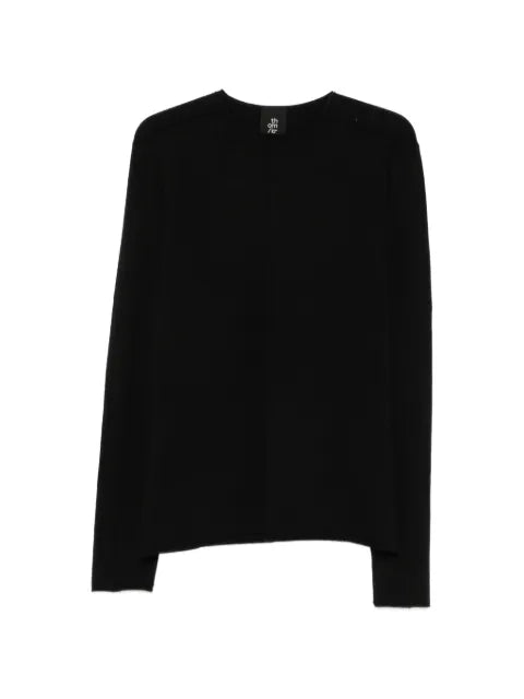Thom Krom exposed-seam crew-neck sweater