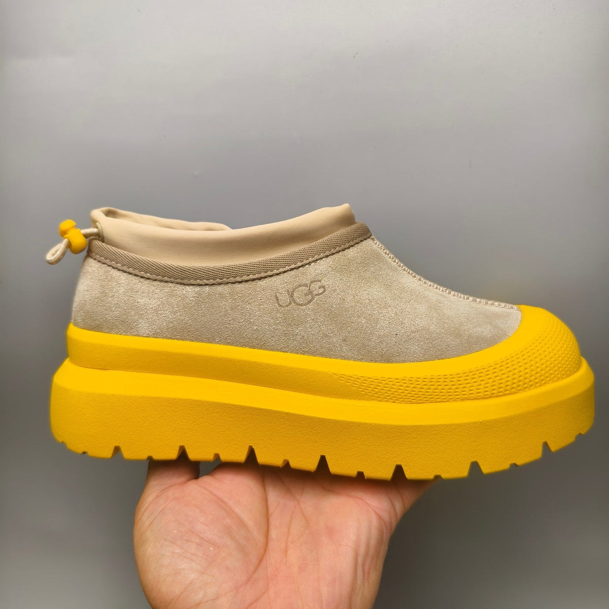 Yellow Slip-On Trendy Casual Sneakers — New Arrival | In Stock