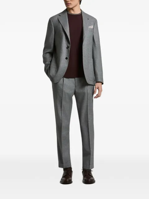 Peserico single-breasted notch-lapels jacket
