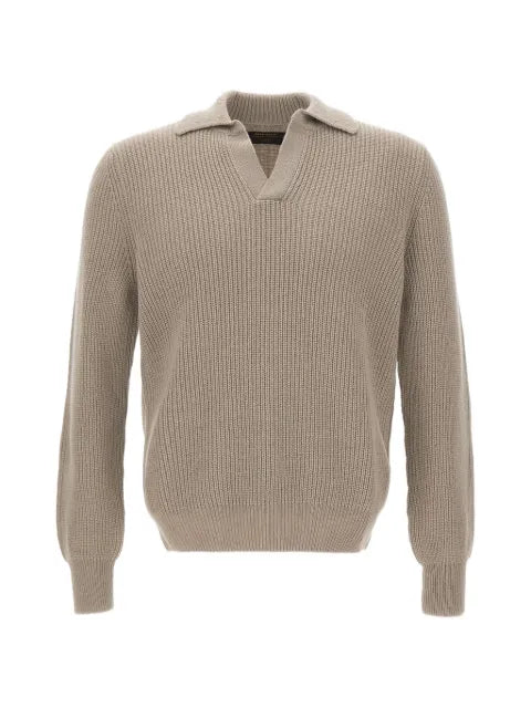 Gran Sasso ribbed-knit sweater