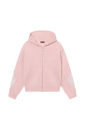 Don't Waste Culture logo-print zip-up hoodie