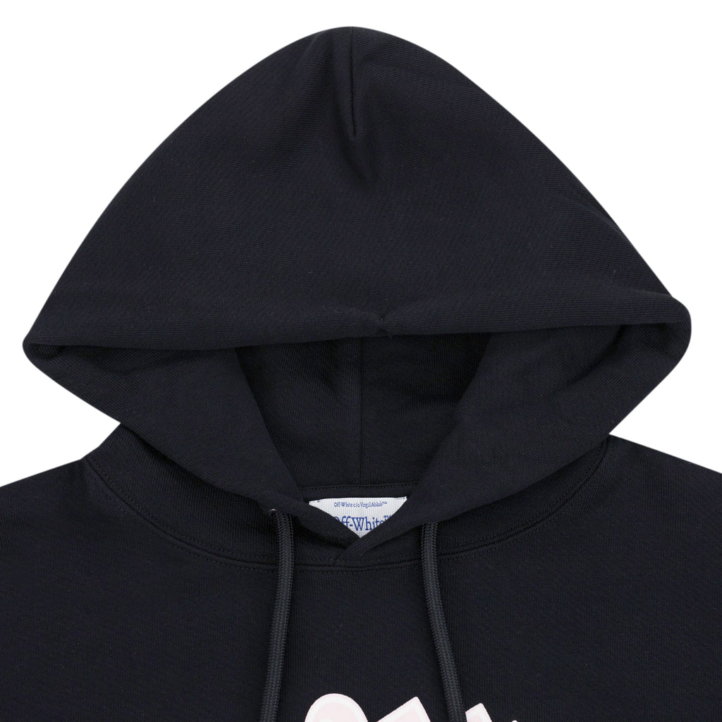 Black Goth Logo Hoodie