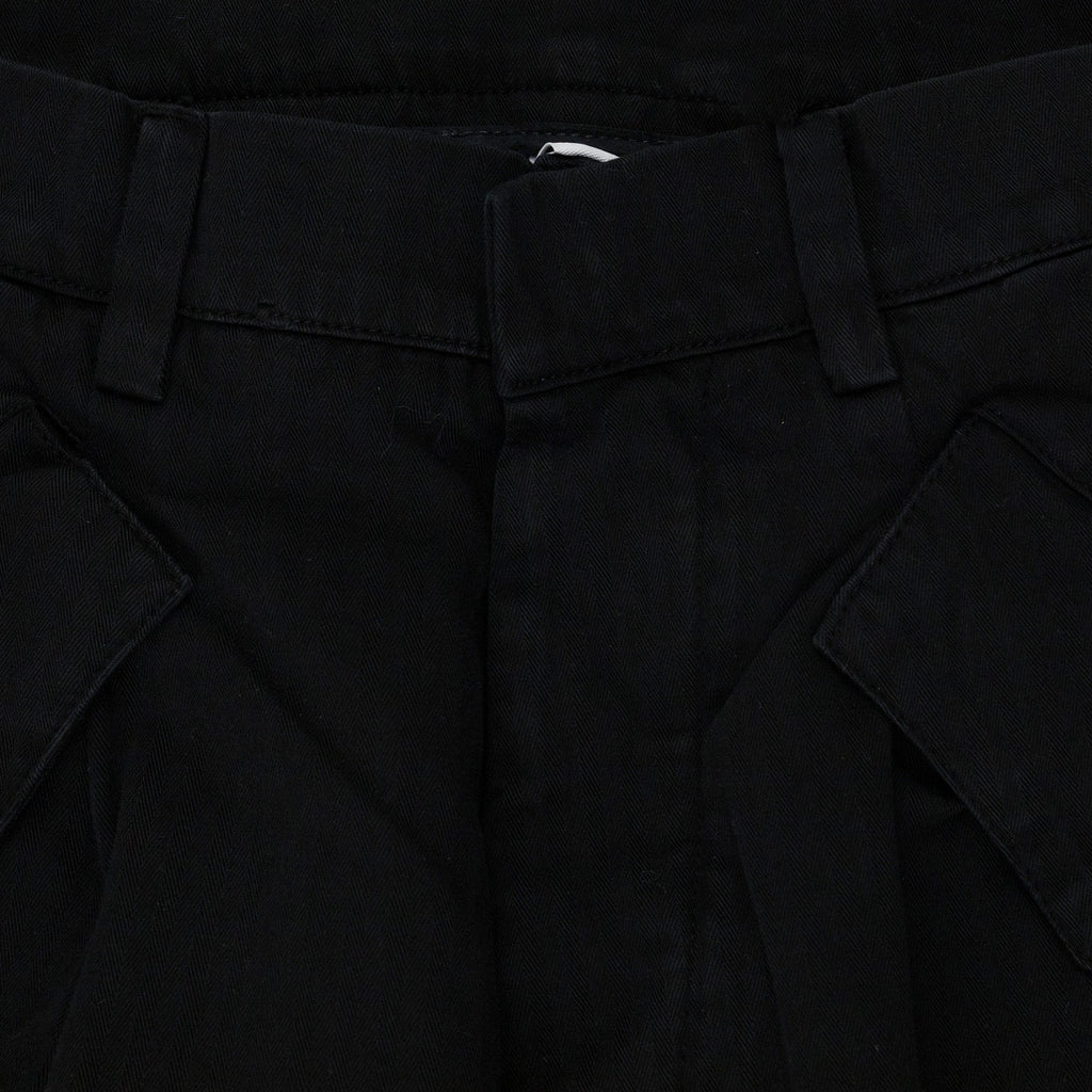 Black Relaxed Cargo Pants