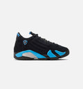 Air Jordan 14 Retro "Black University Blue" Big Kids' Shoe – Black/White/University Blue