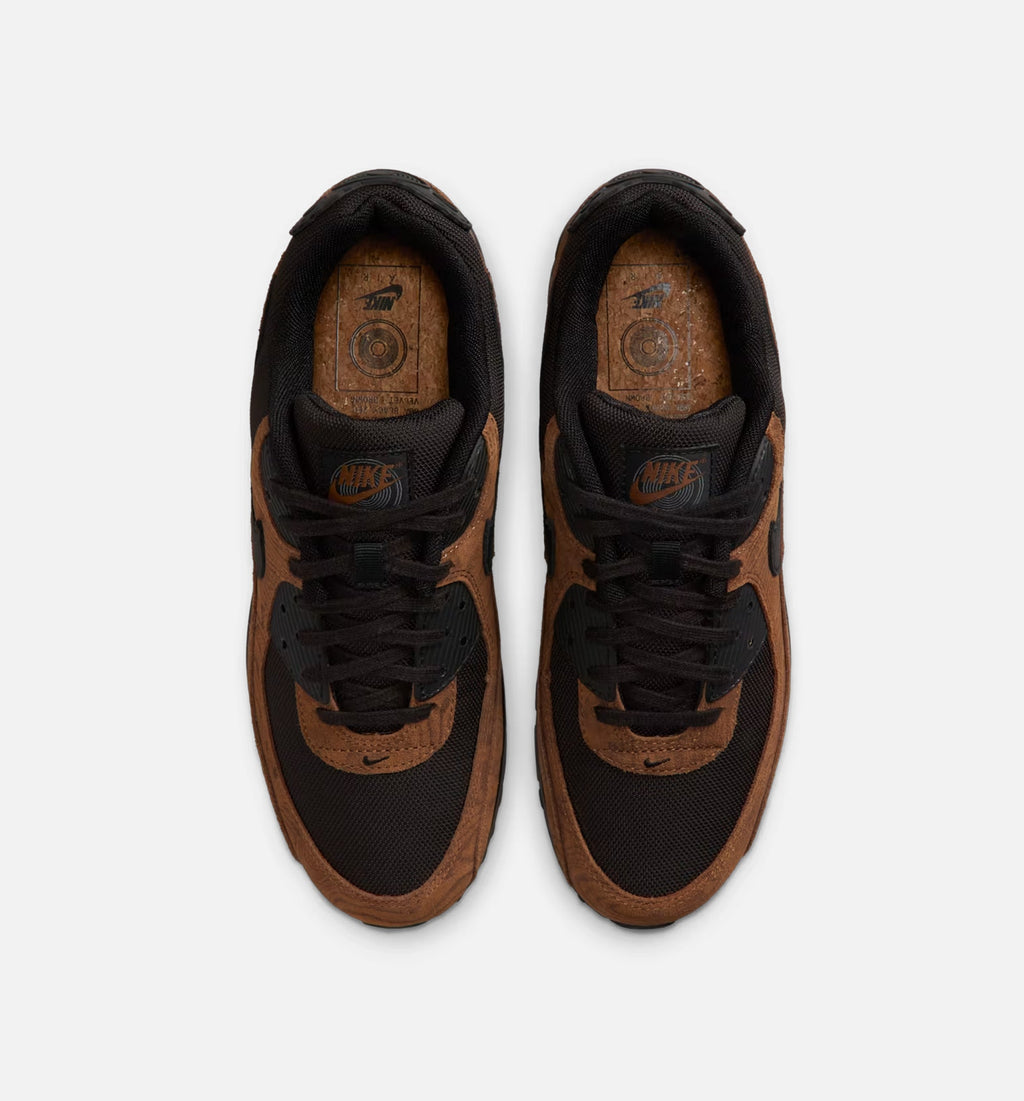 Nike Air Max 90 Premium Men's Shoes - Tan/Brown/Black