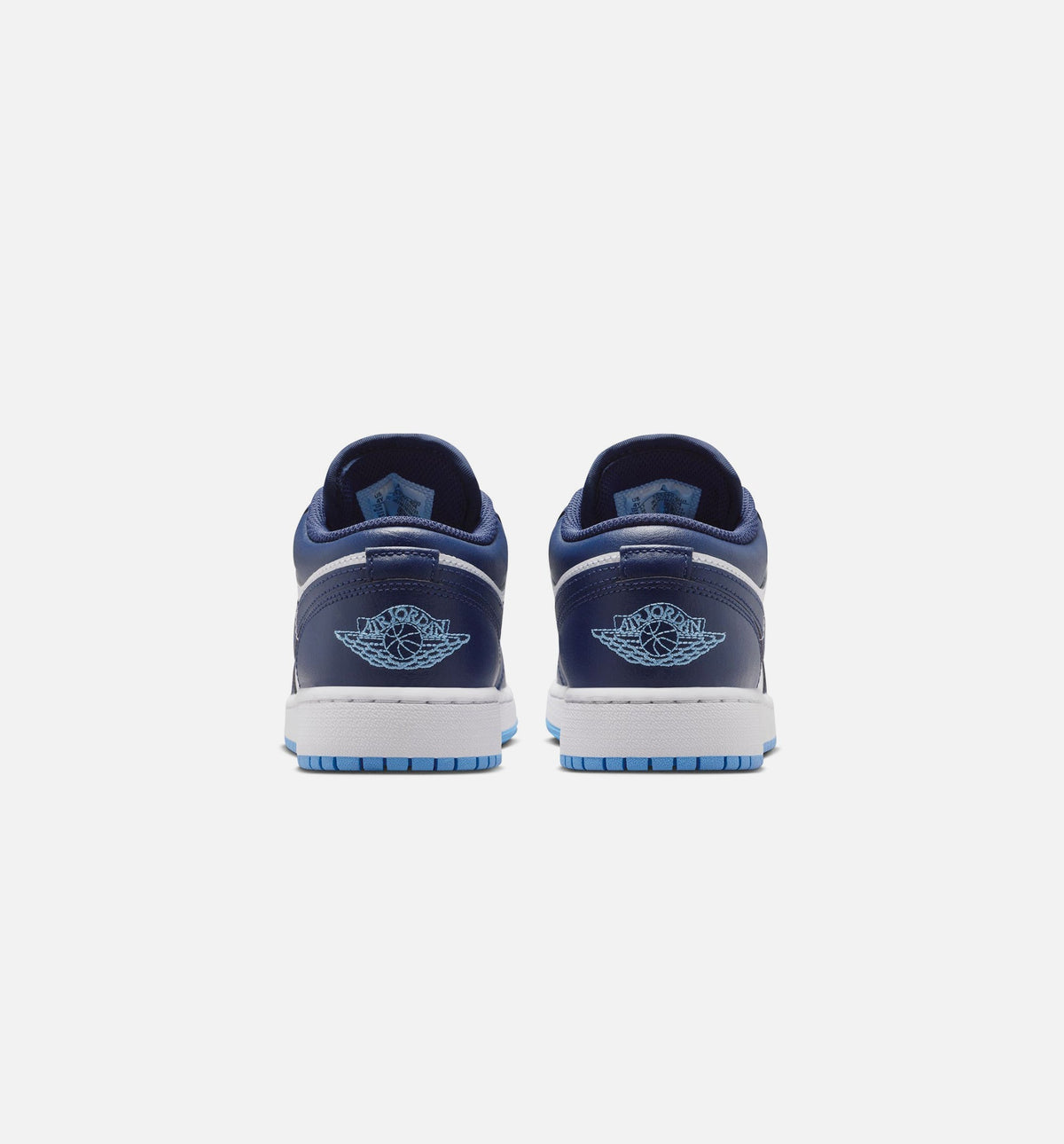 Air Jordan 1 Low Grade School - Midnight Navy/University Blue/White