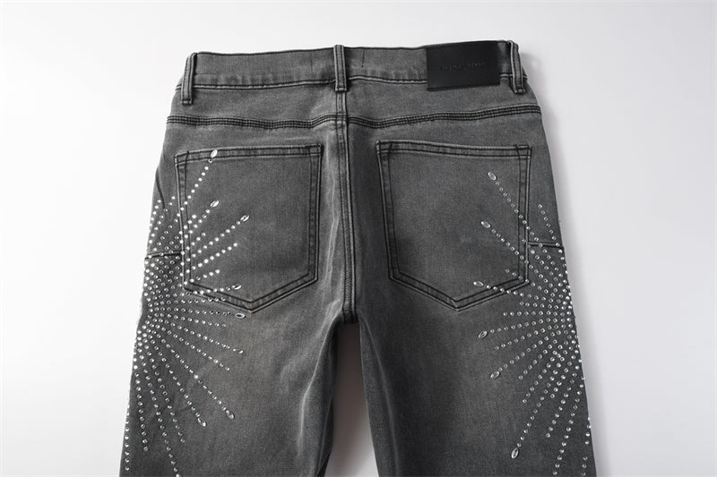 PURPLE  Fashion Jeans 9123