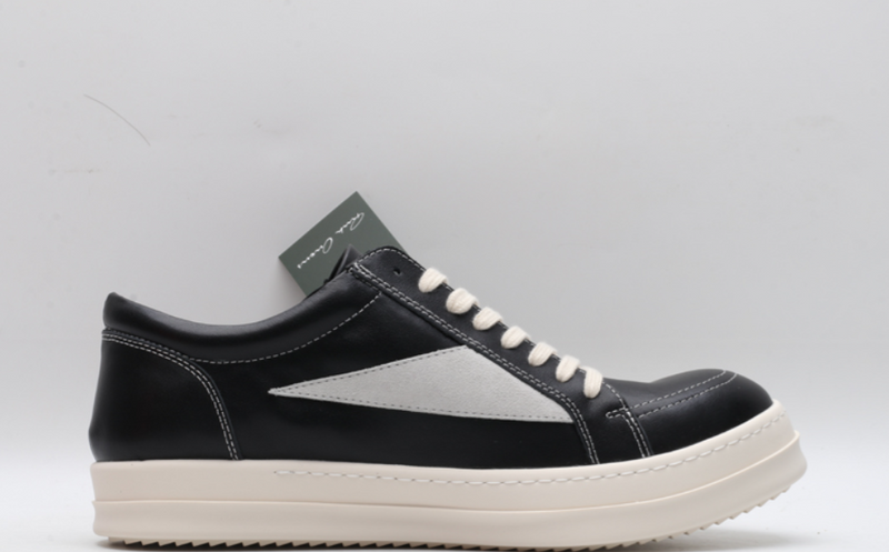 Minimal Leather Low-Top Sneakers