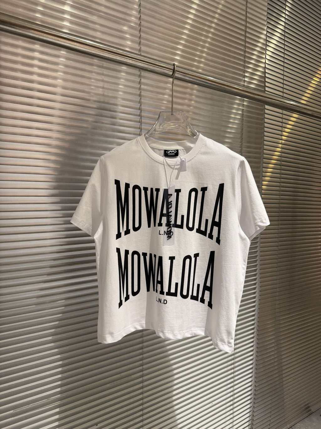 Mowalola Limited Letter Graphic Short Sleeve Crewneck T-Shirt