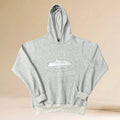 Corteiz Alcatraz Oval Logo Heavyweight Hoodie grey