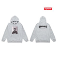 Supreme × Thrasher Hoodie – Grey