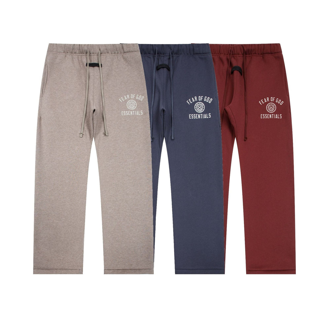 Fear Of God Essentials Logo Letter Multi‑Fit Sweat Pants Streetwear
