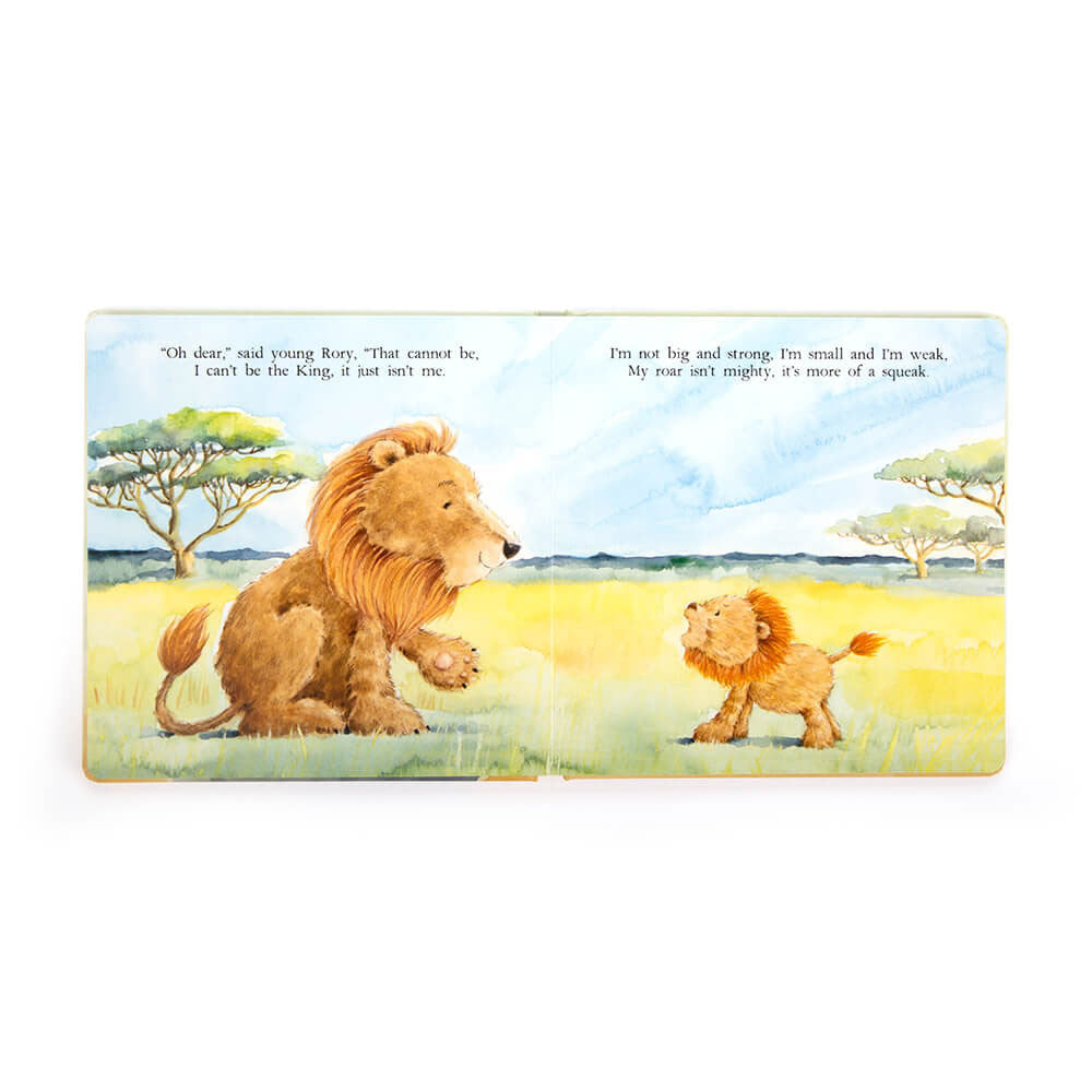 The Very Brave Lion Book & Fuddlewuddle Lion Medium