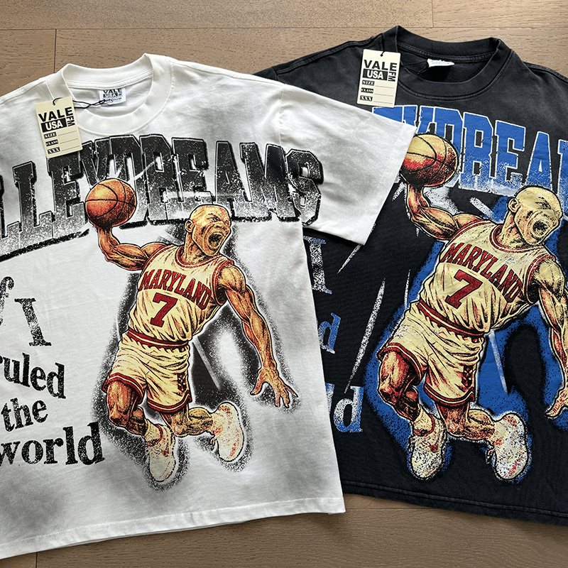 VALE USA Maryland 7 Basketball Graphic T-Shirt