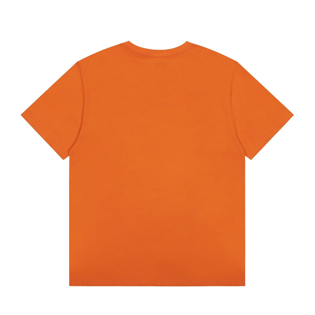 Sp5der Orange Star Graphic T-Shirt