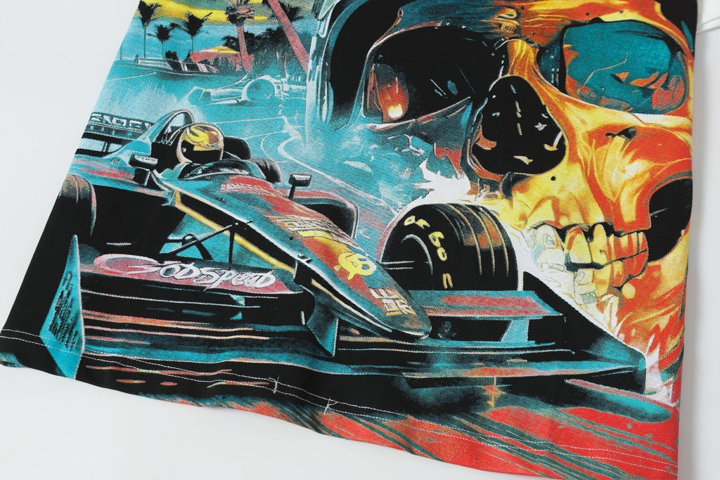 Godspeed Racing Skull Graphic Short-Sleeve T-Shirt