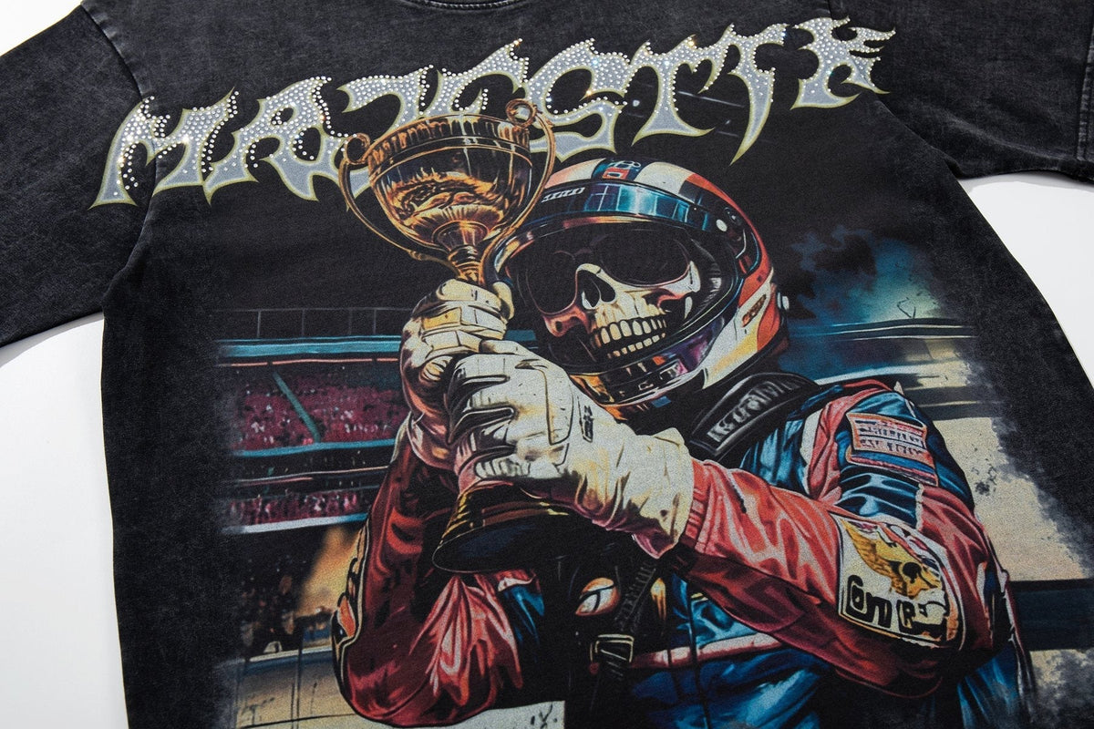MAJESTIK Astronaut Trophy Graphic T-Shirt