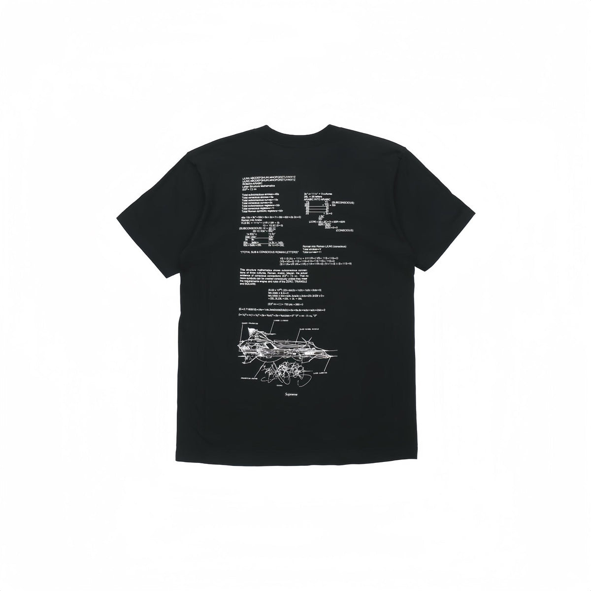 Supreme Garbage Gods Graphic Short-Sleeve T-Shirt