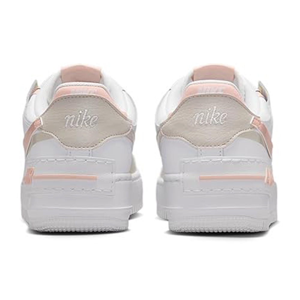 Women's Nike AF1 Shadow White/Washed Coral (CI0919 121)