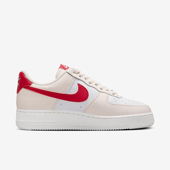 Women's Nike Air Force 1 '07 Next Nature Pale Ivry/Univ Red (DC9486 109)