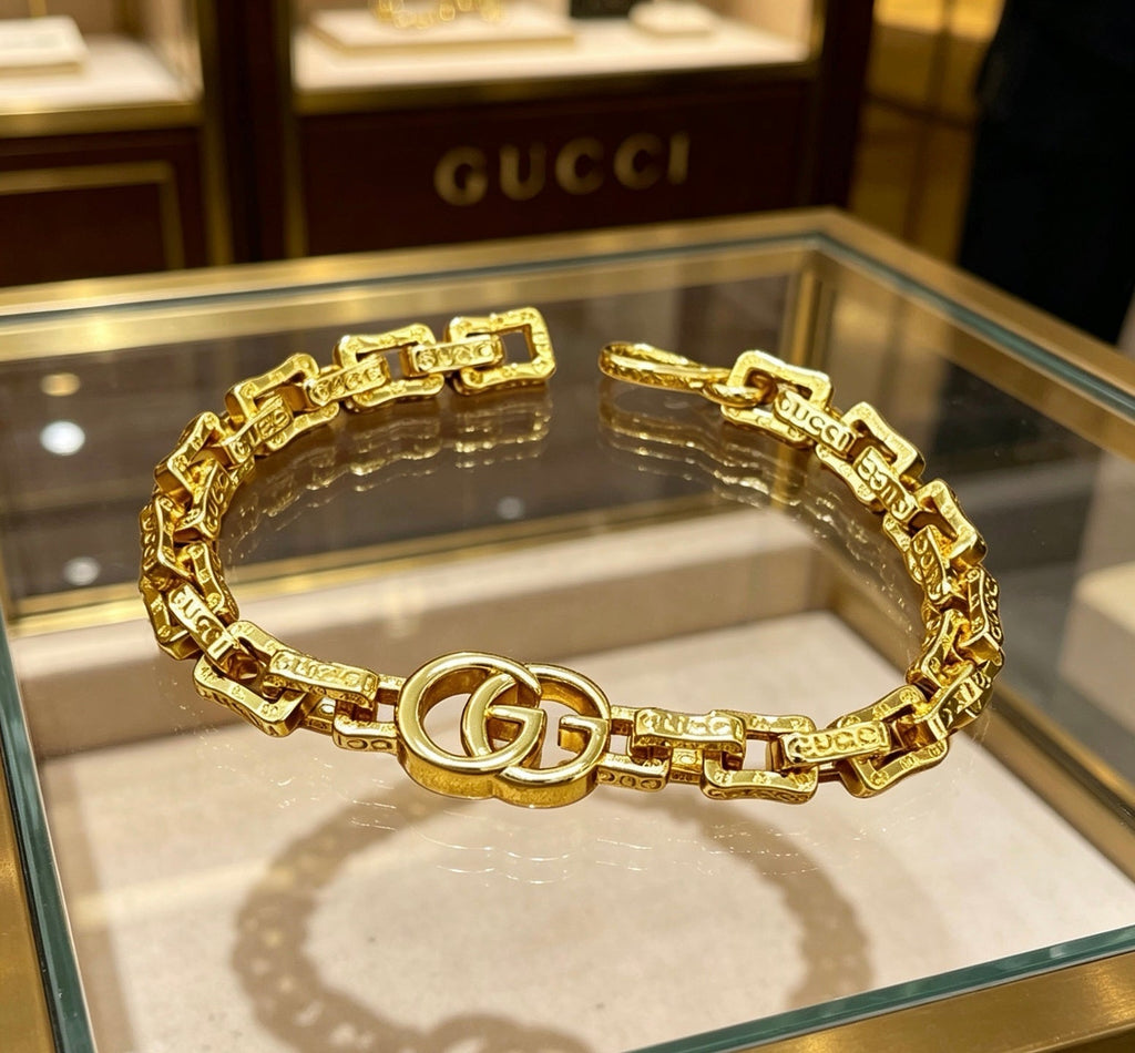 Gucci Polished Link Bracelet - Sizes 16-22 cm