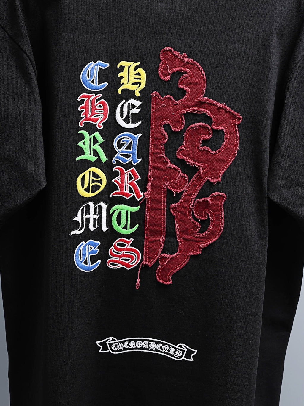 Chrome Hearts Multicolor Cross Graphic T-Shirt