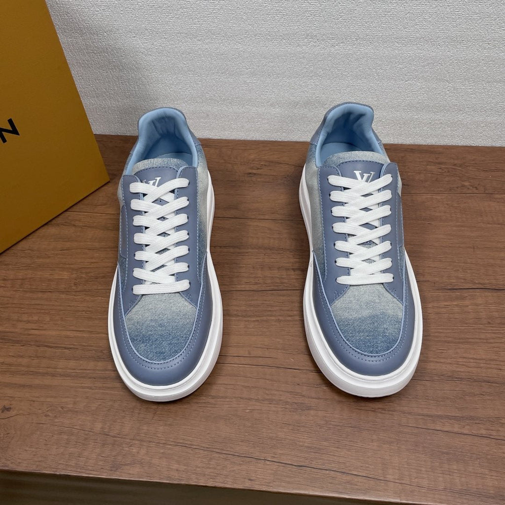 Louis Vuitton Textured Low-Top Sneakers