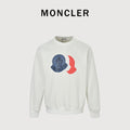 Moncler 25FW Triple Badge Crewneck Sweatshirt White