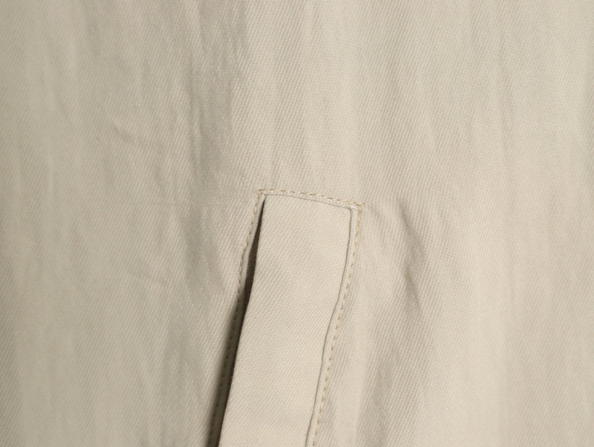 Brunello Cucinelli BC Travelwear Embroidered-Badge Stand-Collar Jacket - Beige